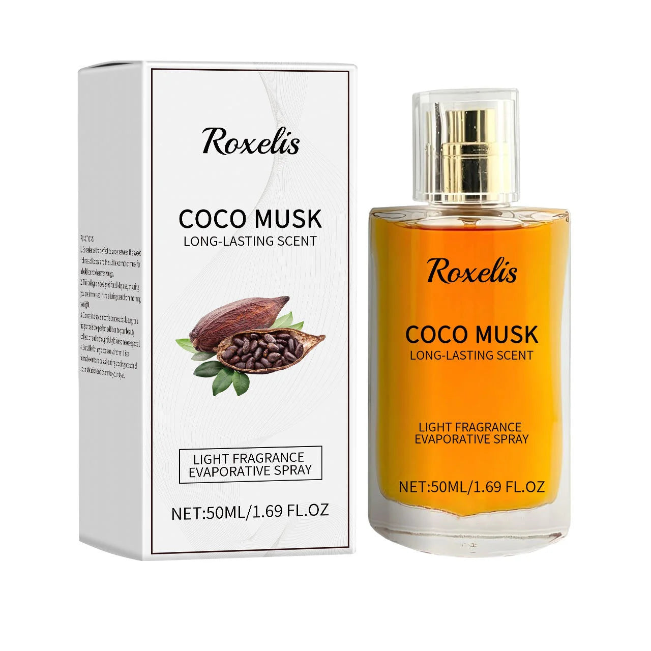 Roxelis Men Coco Musk Cologne – Fresh, Flirty, Charming 50ml - ShopTrendova