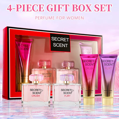 Parfum, Spray and Body Lotion Gift Set Women's